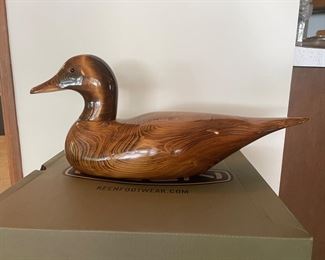 Bundy and Company wooden duck decoy