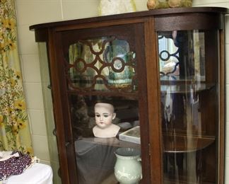 Large antique mohair teddy bear, jointed, with noise box (does not make noise).