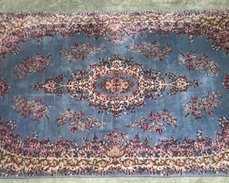 Gorgeous vintage Persian Kerman rug in excellent condition, measures 4' by 7'