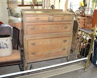 Berkey and Gay, Grand Rapids, c. 1920's high boy dresser