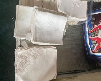 Vintage linen napkins