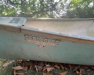 Vintage Aero Craft Canoe in great unrestored condition!