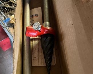 New Ridgid pipe reamer