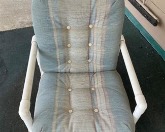Patio chairs made of PVC