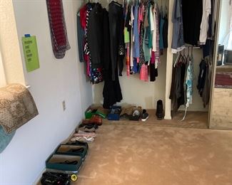 Lots of great clothes and shoes