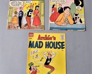 Archie's Pal Jughead, Mad House, & Pep Comics (3)
