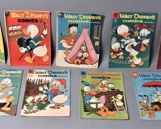 Walt Disney's Comics and Stories Comic Books (9)
