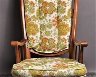 Tell City Maple Rocking Chair w/Cushions
