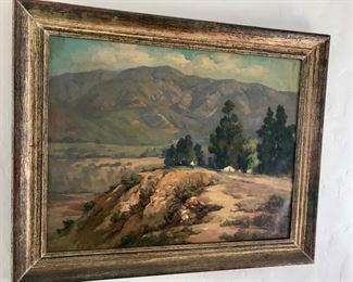 Lovely, large Ada Champlin landscapef