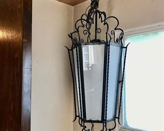 Large iron lantern 