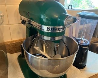 kitchen aid mixer GREEN