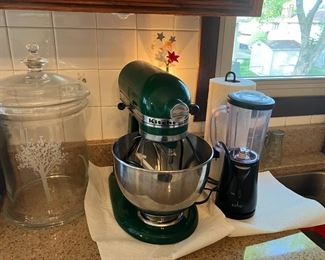 kitchen aid mixer GREEN