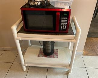 microwave cart