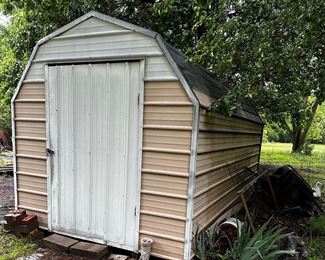 LARGE STORAGE BUILDING  HAS SOLD WITH THE HOUSE.  