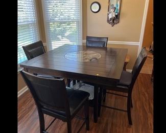 TABLE AND FOUR CHAIRS