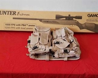 Hunter Extreme Air Pellet Rifle wScope  Vest 