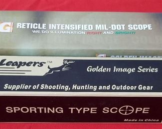 Golden Image Scopes From Leapers