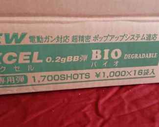 Case Excel 0.2g BB 1700shots 1000x16 Bio Degradable