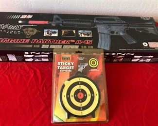 DPMS Carbine Panther A15 Airsoft Gun W Target