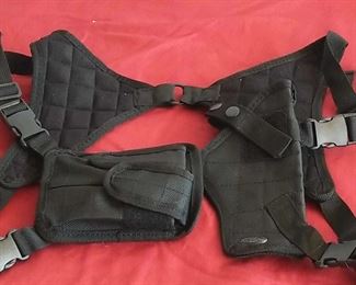 Numerous Black Deluxe Universal Shoulder Holsters