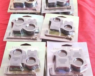 12 Space Age 1 Inch Weaver Rings