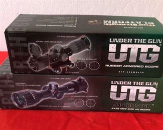 2 UTG Leapers, Scopes  Bug Buster  Rubber Armored