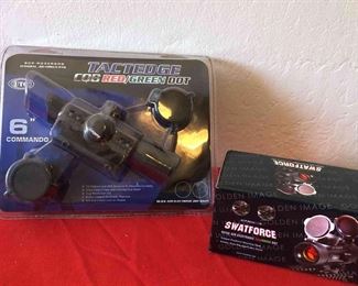 2 Leapers Red And Green Dot Sites