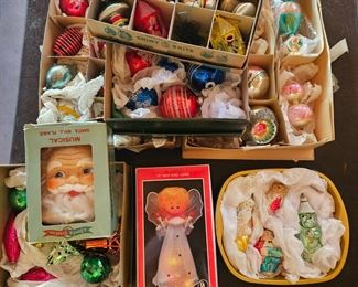 Lovely antique ornaments, some very rare