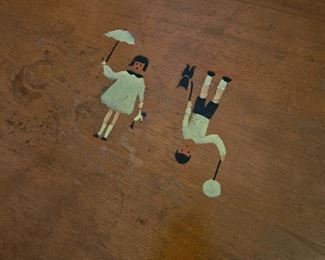 Top of child's table