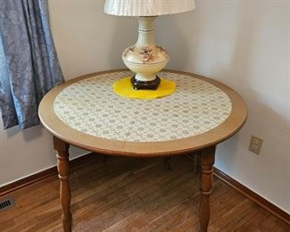 48" solid wood table