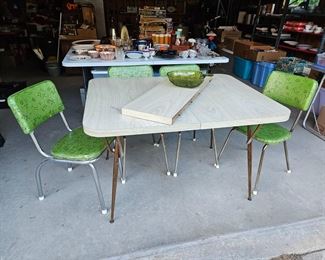 MCM table and 4 chairs