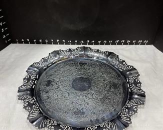 Serving platter and hostess server