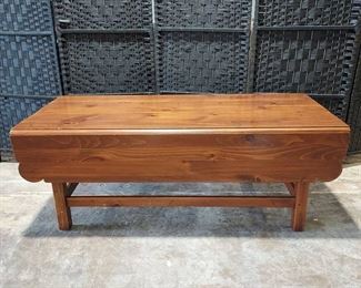 Lovely Pine Drop Leaf Coffee Table