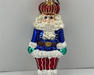 Christopher Radko Santa Nutcracker Ornament with Box