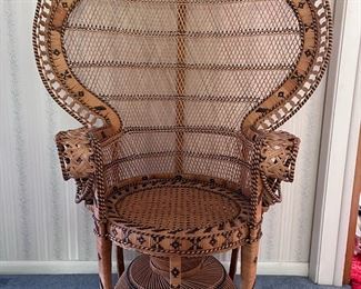 Boho Peacock Chair