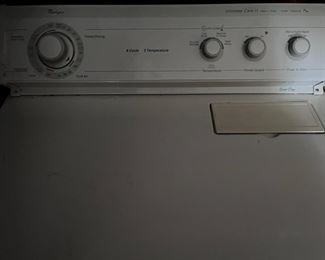 Whirlpool Washer and Dryer 