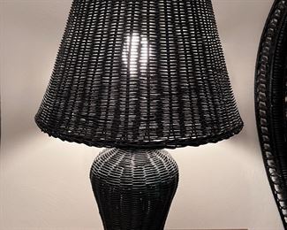 Rattan Table Lamp 