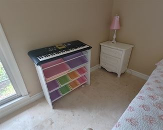 Keyboard Toy Storage