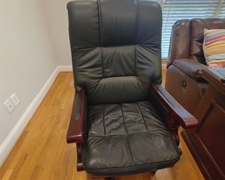 Leather Desk Chair