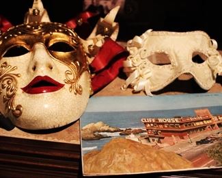 Venetian masks.