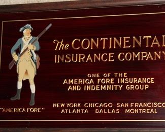 Antique Insurance Plaques