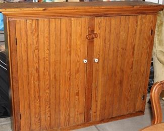 Vintage Post Office Sorting Unit