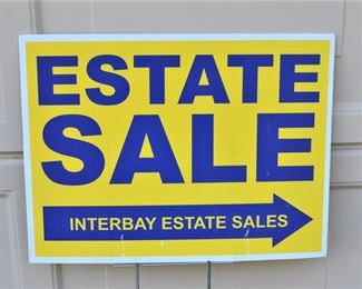 FOLLOW THESE SIGNS TO THE SALE