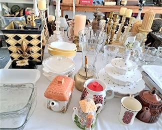 CORNING, TEA POTS, MARTHA STUART, BATH DECORATIVE GROUP