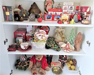 WINTER HOLIDAY DECOR ITEMS