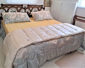 KING BEDDING, KING HEADBOARD, KING COMFORTER WITH SHAMS, YOUTH MATTRESSES, BLANKET HOLDER