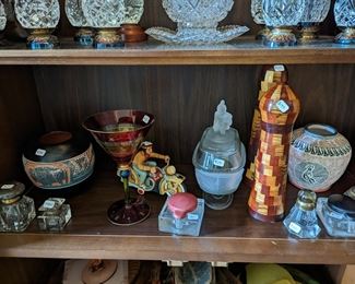Native American pottery and other treasures