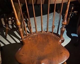 4 Lancaster Fanback Chairs (signed)