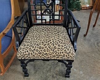 Vintage Chippendale Style Chair
