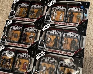Star Wars Action Figures in Collector's Tin - New in package